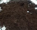 A picture of step 2 of Oreo biscuit (chocolate) laddu.