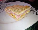 Foto del paso 7 de la receta: Tarta de Choclo, Cebolla, Jamón y huevo