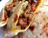 A picture of step 10 of Shawarma pockets.