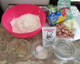 Foto langkah ke 1 dari resep Pizza dough (adonan pizza).