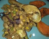 Foto del paso 3 de la receta: Salteado de arroz, vegetales y alubias