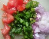 A picture of step 1 of MASALA OMELETTE 🍴.