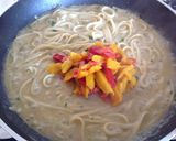 Foto del passaggio 5 della ricetta Trenette con crema di tonno e peperoni