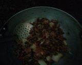 A picture of step 3 of Chana chat.