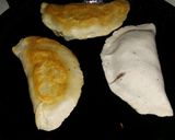 A picture of step 8 of Corn Quesadillas Filled with Huitlacoche.