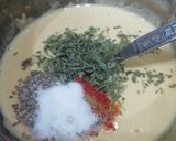 A picture of step 1 of Paneer Pakora Masala Curry.