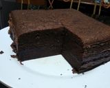 Foto langkah ke 7 dari resep Brownies kukus coklat ala Ny. Liem.