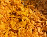 A picture of step 3 of “Funeral Potatoes”.