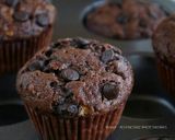 Foto langkah ke 9 dari resep Choco Banana Muffins, Simple tp rasa ga simple, VERY RECOMMENDED.