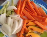 Foto del paso 1 de la receta: Verduras en escaviche