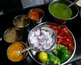 A picture of step 4 of Soya chunks tikka.