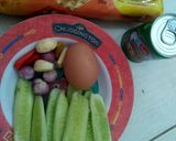Foto langkah ke 1 dari resep Sarden mie telur.