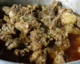 A picture of step 4 of Madras Beef Curry.