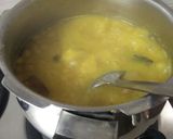 A picture of step 14 of Split Pigeon Peas and Barely porridge (Toor dal tikho khichdo).