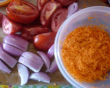 Foto del paso 2 de la receta: Fideos rojos con atún