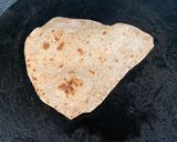 A picture of step 3 of Layered Chappathi (Traditional Indian wheat bread).