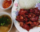 Hình bước làm 4 của món Thịt xiên nướng Thái Lan (Moo Ping)