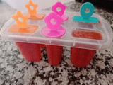 Paletas heladas de frutilla 🍓 (al agua) 💕