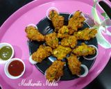 A picture of step 5 of Mixed Vegetables Fritters.