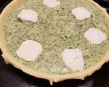 Une image de l'étape 4 de Tarte chèvre épinard.