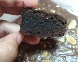 Foto langkah ke 8 dari resep Brownies panggang (fudge brownies) shiny crust.