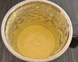 A picture of step 3 of Yellow Moong Dal Dhokla.