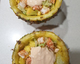 Foto del paso 5 de la receta: Cóctel de gambas en piña