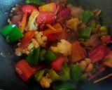 এগড্রপ নুডলস ভেজুস্যুপ (Eggdrop noodles Veg Soup recipe in Bengali) ) রেসিপি ধাপ - 3 ছবি