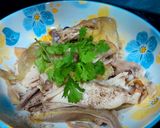 Hình bước làm 2 của món Đổi vị với món cháo gà ngày Trung thu