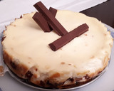 Foto del paso 6 de la receta: Brownie-cheesecake con kit-kat