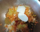 A picture of step 2 of #Carrot$Zuchinni Thepla.