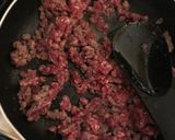 A picture of step 1 of Beef Toasties.