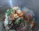 Foto del paso 3 de la receta: Cuello de cordero con pollo y champiñones