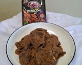 Foto langkah ke 4 dari resep Rendang Daging 3 Bahan.