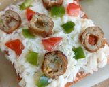 A picture of step 2 of Pan Pizza Sandwich 🥪🥪.