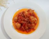 Foto langkah ke 6 dari resep Bakso Sambal Bawang.