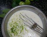 A picture of step 3 of Gondhoraj Doi.