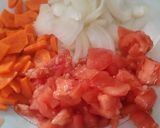 Foto del paso 4 de la receta: Albóndigas guisadas con calamares y verduras de Marisa Marcos Ortega