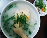 Hình bước làm 5 của món Cháo gà