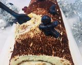Une image de l'étape 4 de Bûche tiramisu.