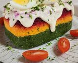 Foto del paso 17 de la receta: 💚🧡❤️Terrina de vegetales + cocción de acelga, zanahoria y remolacha. Todo al microondas ❤️🧡💚