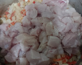 Foto del paso 2 de la receta: Risotto de pollo arroz y azafrán