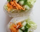 Foto langkah ke 8 dari resep GOI CUON_ Lumpia dingin Vietnam🥗🦐.