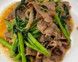 空心菜炒羊肉的食譜步驟2照片