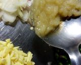 A picture of step 2 of Ilaqai ka kaleji paratha.