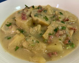 Foto del paso 2 de la receta: Patatas con alcachofas y jamón