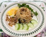 Gambar langkah 5 resipi 👩🍳Nasi Goreng Bilis & Bayam.