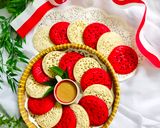 Foto langkah ke 7 dari resep 🇮🇩 Serabi Merah Putih Kuah Kinca 🇮🇩.