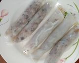 Hình bước làm 5 của món Bánh cuốn chả lụa