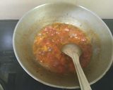 A picture of step 2 of Tomato fennal sweet chutney.